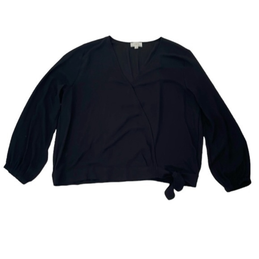 Loft Front Tie Blouse